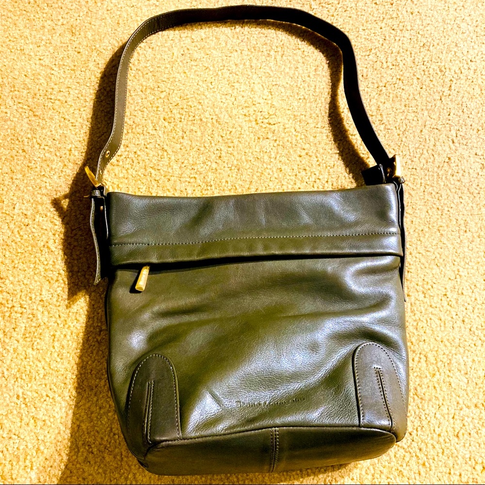 Stone Mountain Leather Hobo Shoulder Bag